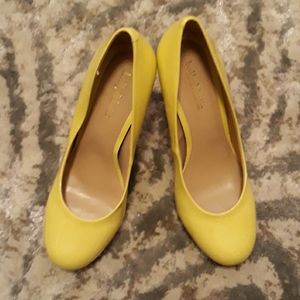 Kelly & Katie Yellow Heels